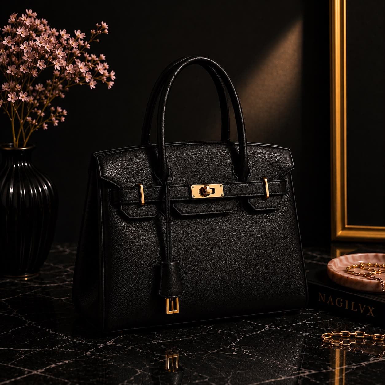 Luxe Top Handle Bag